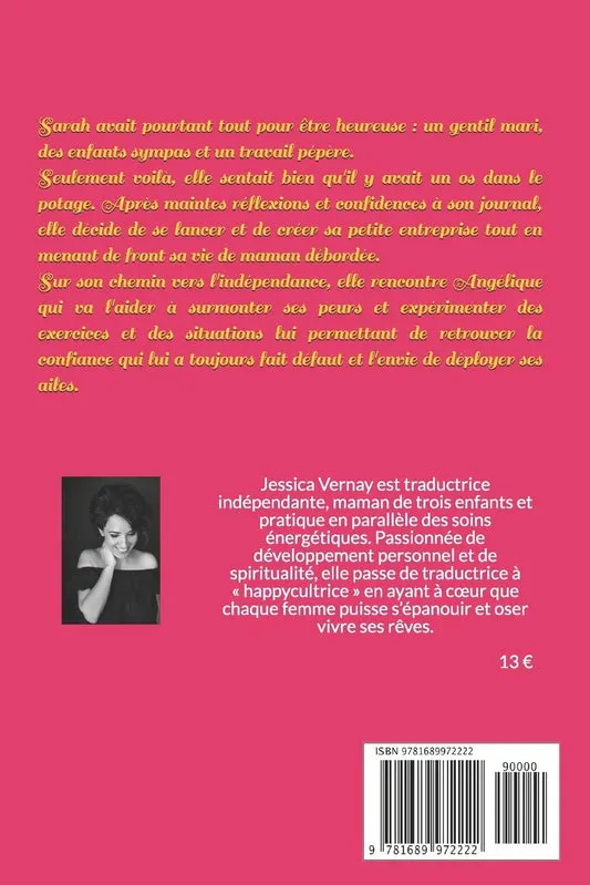 Jessica Vernay - Mumpreneur - écricaine - développement personnel - auteure - ebook