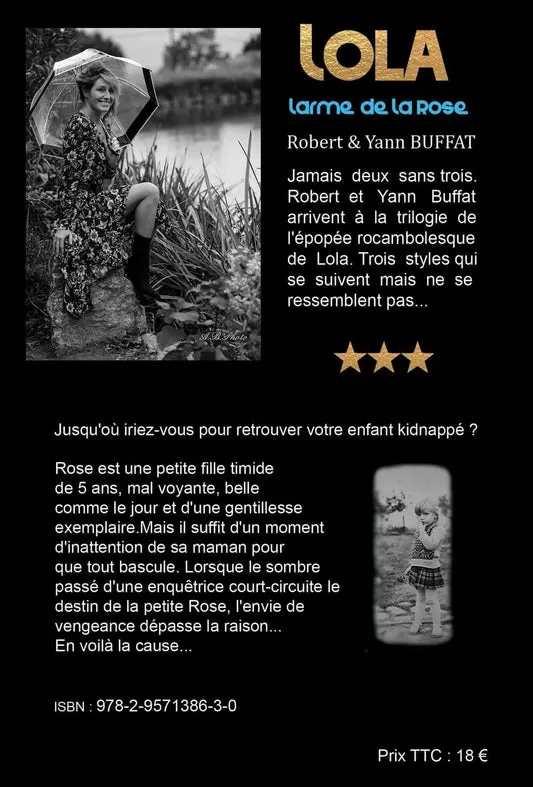 E-Book - LARME DE LA ROSE - Trilogie LOLA - Robert et Yann Buffat
