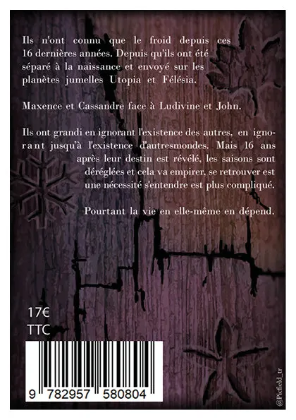 E-book - Les Enfants de Paralumia Tome 1 Les Elus - Andréa MAITRE - Littérature fantastique